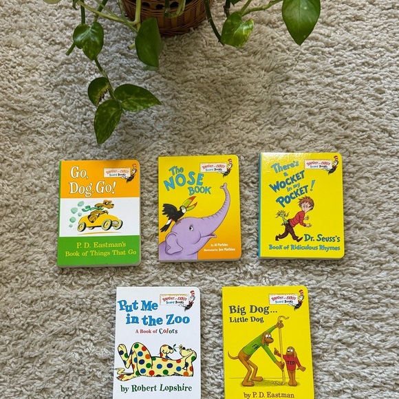 Dr. Seuss Bright and Early Box Set Lot used 5 books - Picture 4 of 7